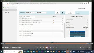 Excel 5A and 5B Simulation Quiz | Excel 5A and 5B Simulation exam | #simnet #MYITLABPearson #cengage