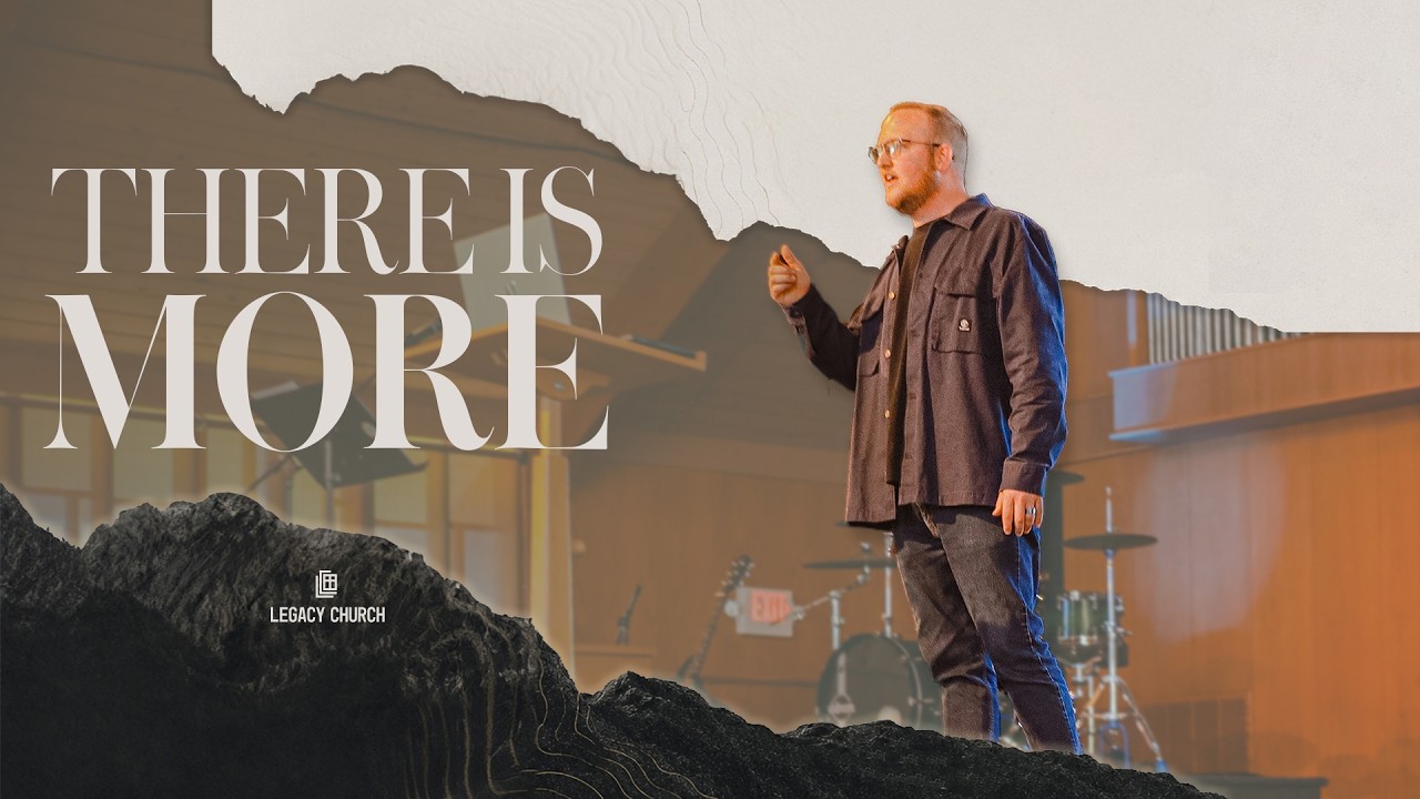 There Has to Be More Than Sunday Christianity There Is More! Week 1 Legacy Church