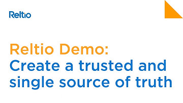 Demo: How to Create a Trusted and Single Source of Truth for Your Data
