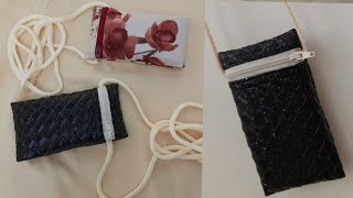 جديد السكاي خياطة بوشات هاتف من جلد السكاي ️Sewing phone cards from Skye leather