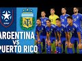 Argentina vs Puerto Rico | Today Football Match Highlights 2025 #football #highlights #match