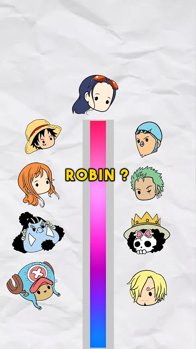 CLOSEST STRAWHAT TO ROBIN ? #anime #onepiece #luffy #nicorobin