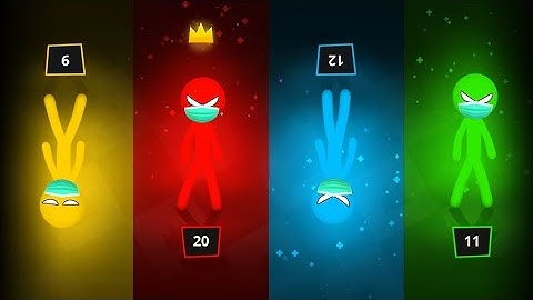 Stickman Party 1 2 3 4 Mini Games - Gameplay walkthrough Part 36 - ( iOS , Android )