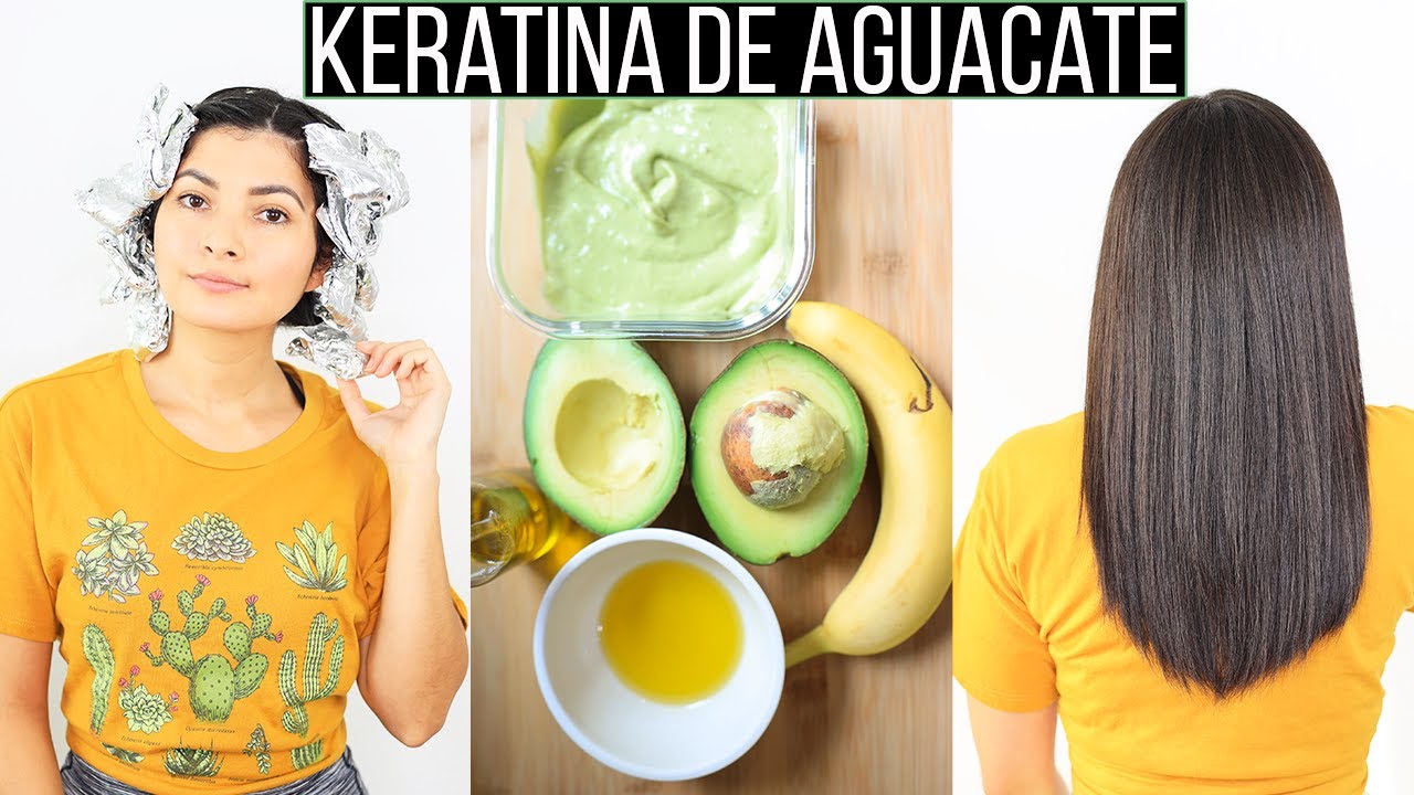 KERATINA CASERA DE AGUACATE PARA CABELLO 🥑 - YouTube