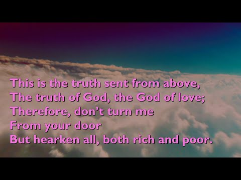 This is the Truth Sent from Above (Herefordshire Carol - 5vv) [with lyrics for congregations]