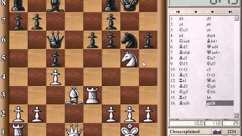 15 Min Chess #20 with Live Comments - Semi Slav Triangle Marshall Gambit