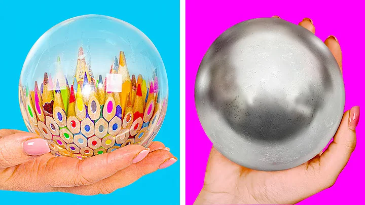 Polished Foil Ball And A Pencil Planet || Unbeliev...