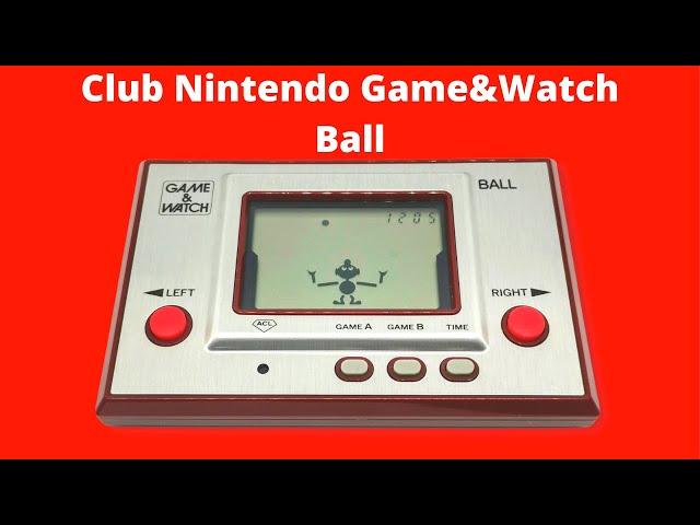 その他 Nintendo Game & Watch Ball Club Nintendo Game & Watch Ball - YouTube