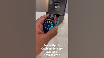 Fossil Gen 6 | Smart watches | #shorts #chennai #smartgadgets