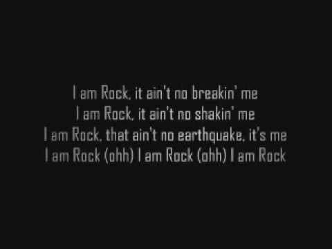 Rock - I Am Rock (With Lyrics)