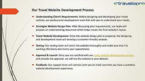 Travel Website Development | Travelopro