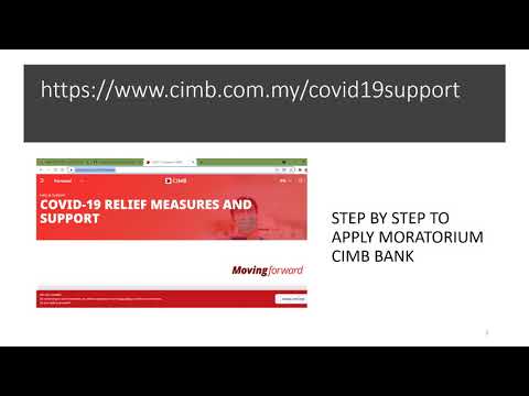 Moratorium cimb bank