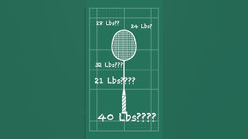 Complete guide to understanding Racket string tension for badminton players #badmintonwithajay