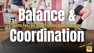 5-Minute Brain & Body Bounce | Balance, Coordination & Cardio - Move Better Every Day (Intermediate)