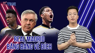 PHÚT BÙ GIỜ: REAL MADRID ĐANG BĂNG BĂNG VỀ ĐÍCH TRÊN MỌI ĐẤU TRƯỜNG