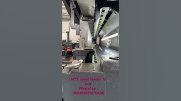 MYT 15 axis panel bender flexible bending center #panelbender #bendingcenter