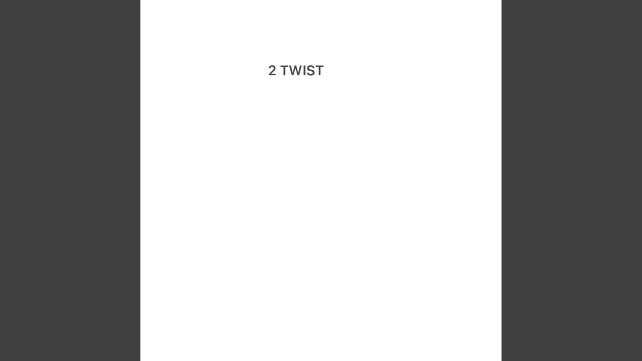 Watch 2 TWIST on YouTube Watch 2 TWIST on YouTube