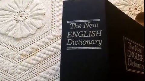 Ohuhu Dictionary Diversion Book Safe How too and Review #Boosafe