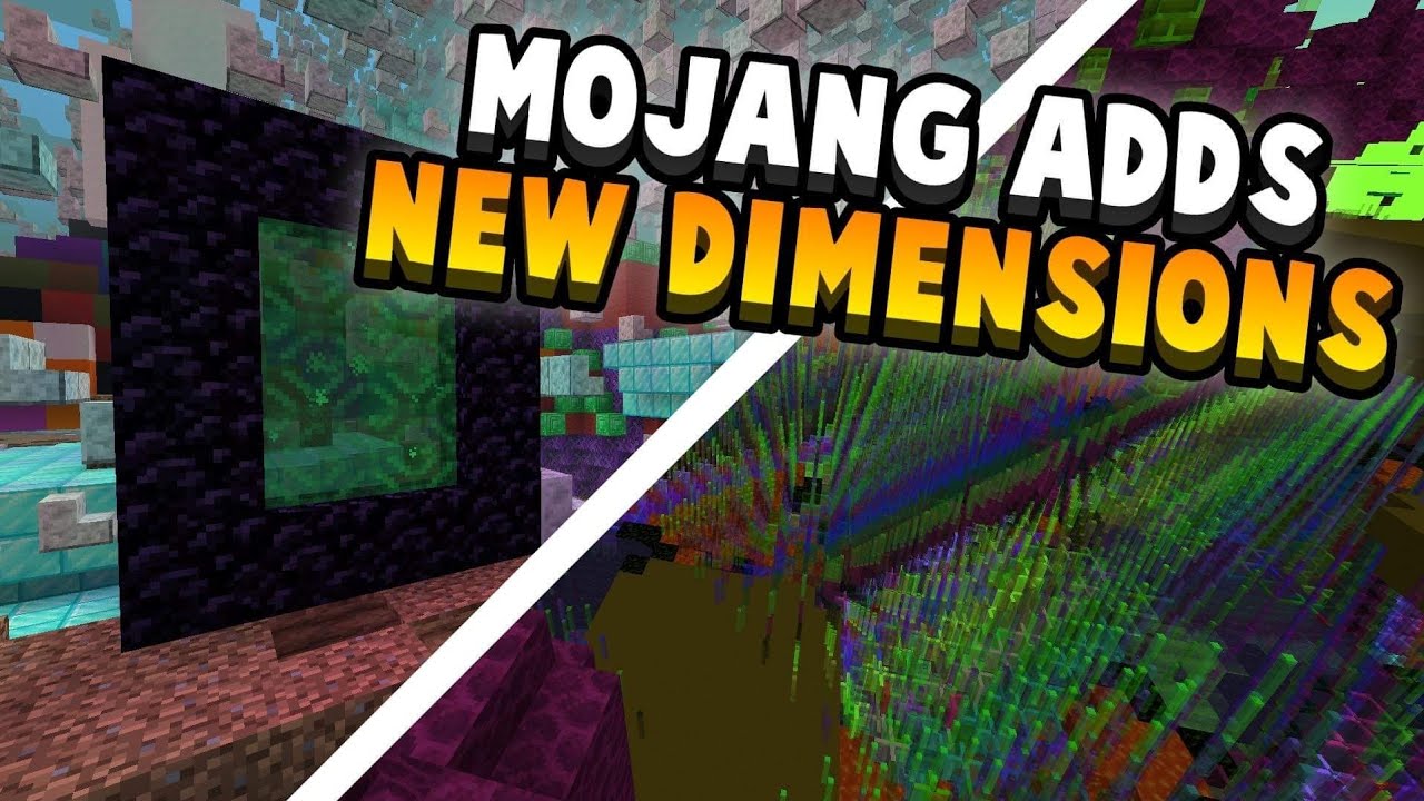 Minecraft Just Added These NEW Dimensions!!! 