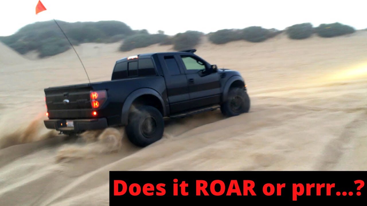 How does the Ford Raptor sound on the Sand?Like this! - YouTube