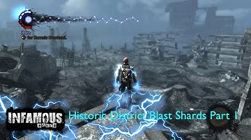 inFamous Historic Collectibles Blast Shards