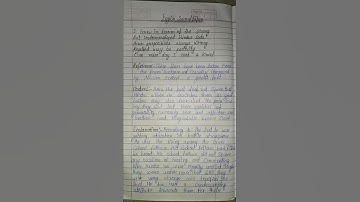 second paper ka important passage  b a 3rd english