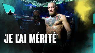 Conor McGregor analyse sa défaite contre Poirier : LUCIDE