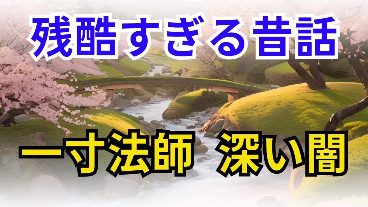 残酷すぎる昔話　一寸法師 深い闇【歴史】