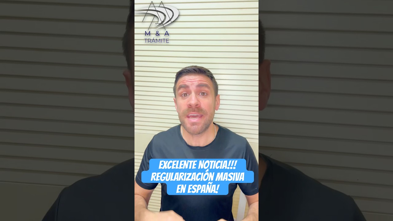 EXCELENTE NOTICIA!!!REGULARIZACION MASIVA EN ESPAÑA! 