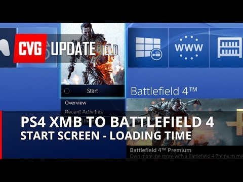 PS4 XMB Revealed - Loading Battlefield 4 from the PS4 start screen