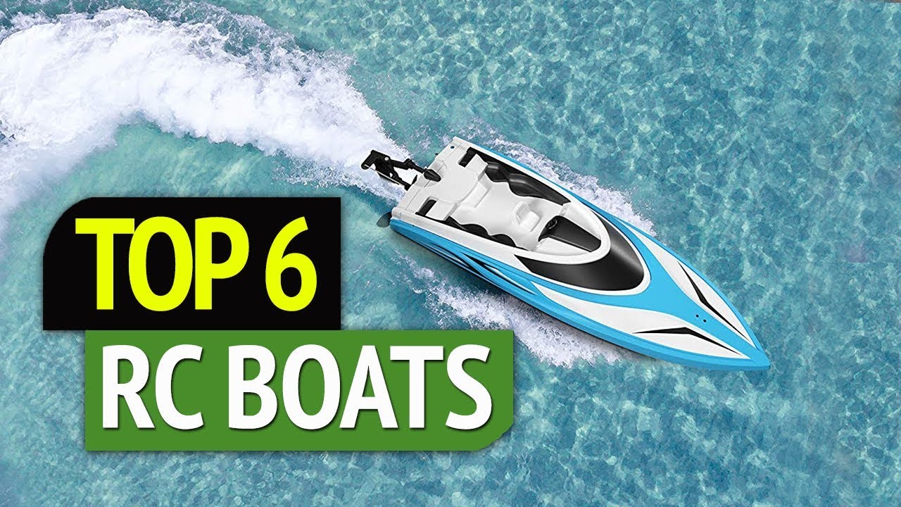 TOP 6: Best RC Boats - YouTube