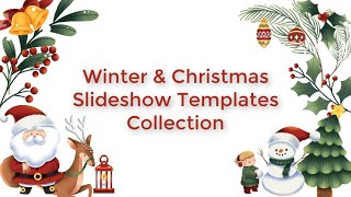 Winter & Christmas Slideshow Templates Collection 🎄 6 Festive Stylepacks screenshot 2