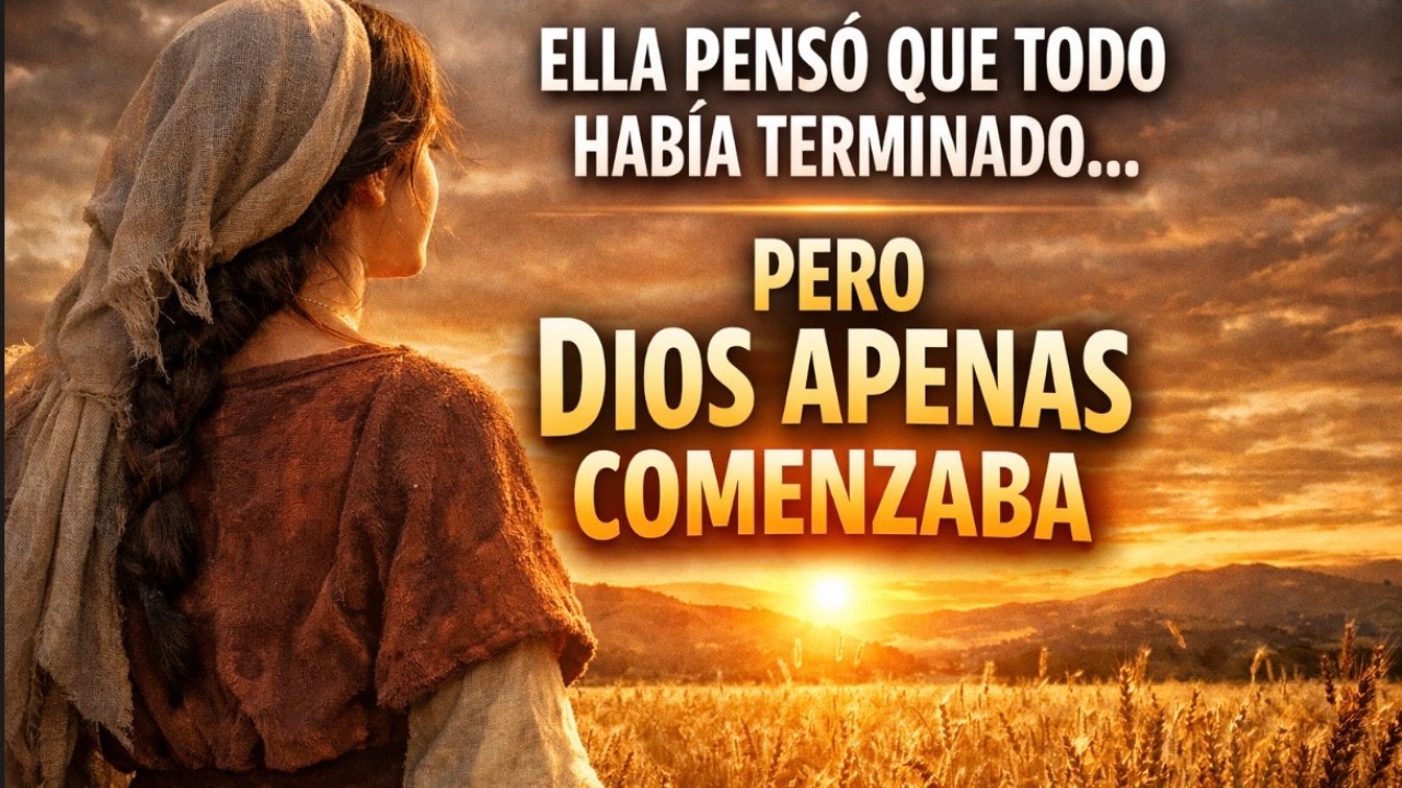 LA HISTORIA DE RUT:  Y EL MILAGRO QUE NACIÓ DE SU FIDELIDAD 🙏👑