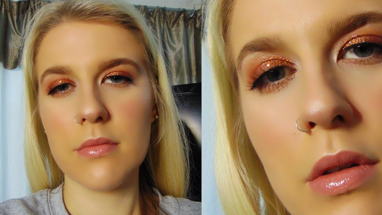 Affordable Holiday Season Makeup | Warm Brown Smokey Eye. - YouTube