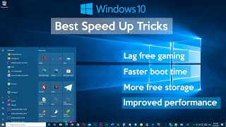 How to Speed Up Your Windows 10 Performance (Best Settings Ever)