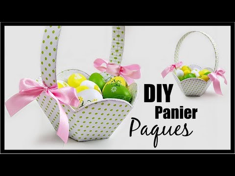 Vidéo: Comment Faire Un Panier De Pâques En Carton