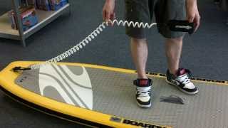 BIC 11ft coil knee leash