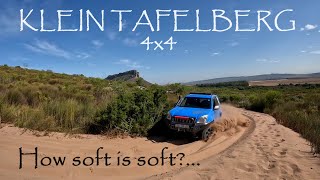 Klein Tafelberg - How soft is soft sand...