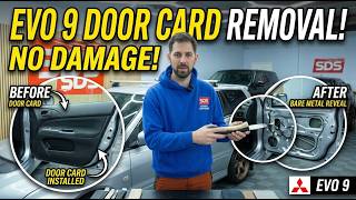 How to Remove Mitsubishi Lancer Evo 9 Door Cards WITHOUT Damage! (Step-by-Step Guide)