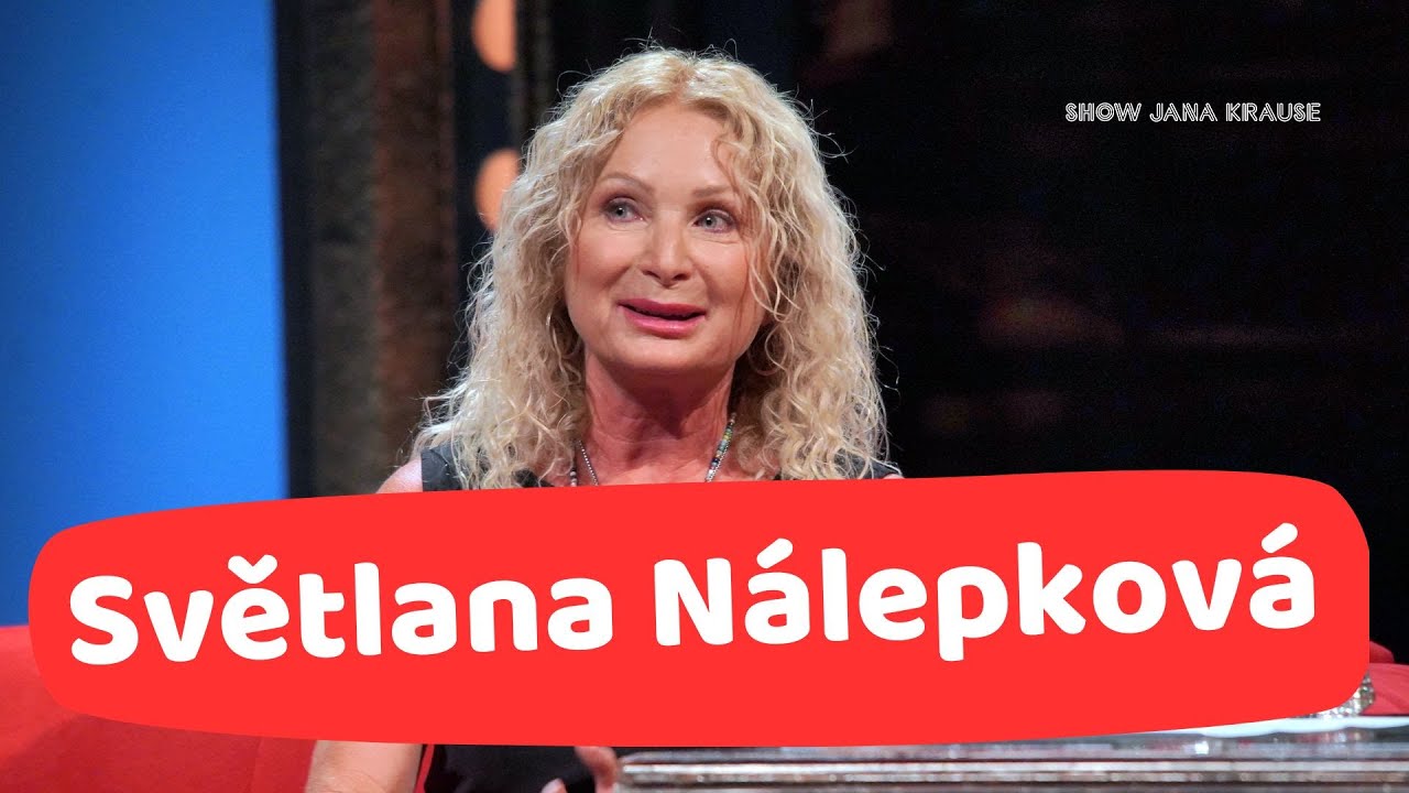 2. Světlana Nálepková - Show Jana Krause 9. 10. 2024
