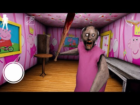 Granny Horror Escape Gameplay | Peppa Pig Granny Ep 6