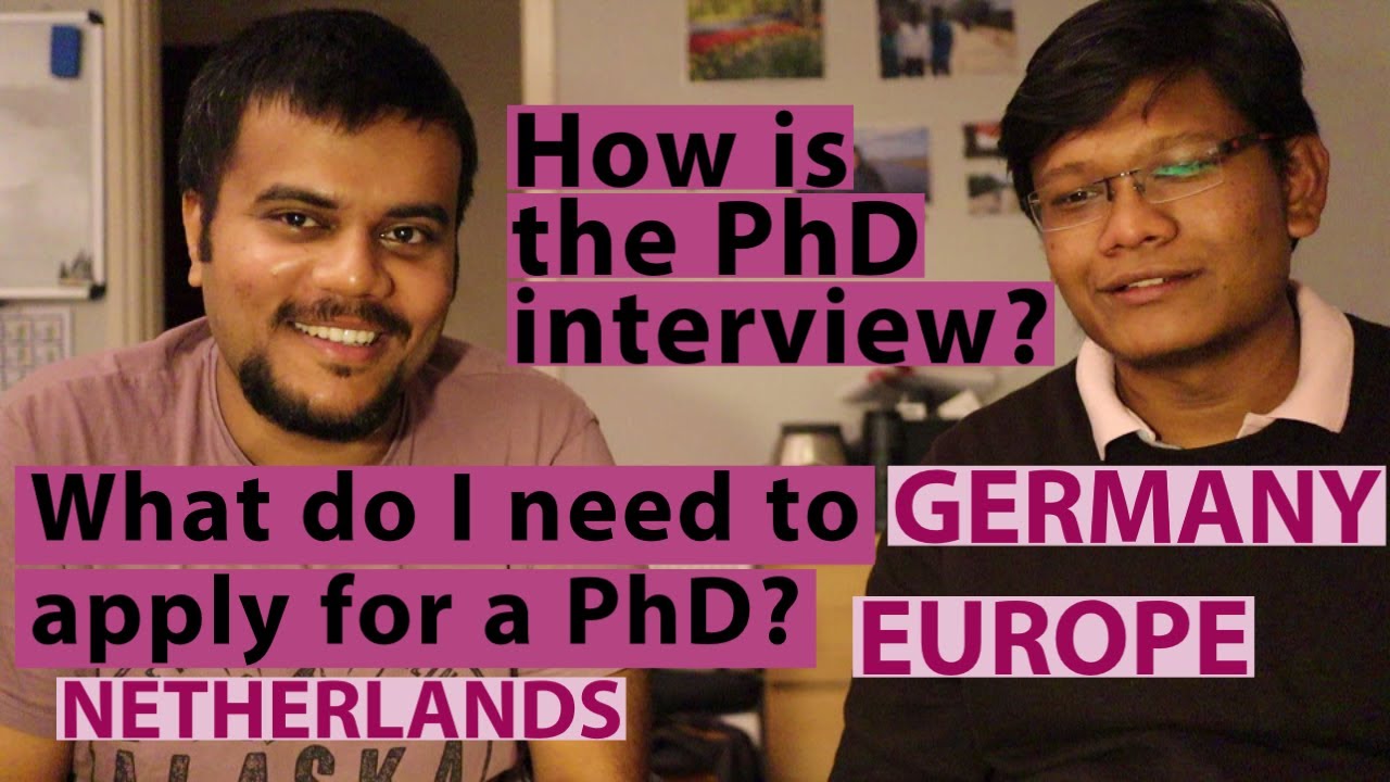 phd process in germany