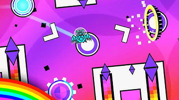 THE BEST RAINBOW LEVEL?! | SMARTIES PREFERABLY - in Perfect Quality (4K, 60fps) - Geometry Dash