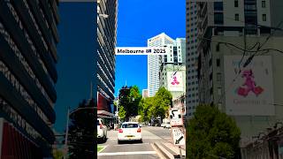 Melbourne Australia 2025, Elizabeth Street #summer #drivingtour