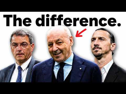 The REAL Difference Between Inter, AC Milan and Juventus.