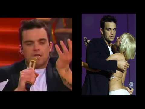 Robbie Williams and Omar Chaparro