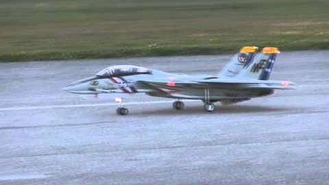 Mirage & F-14 Wings Folded Take Off and Landing!