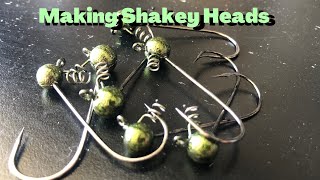 How to Make Jigs - Making Shakey Head Jigs with DoIt Molds