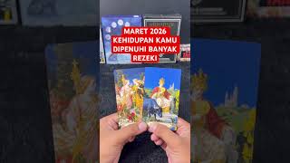 MARET 2026 KEHIDUPAN KAMU DIPENUHI BANYAK REZEKI #tarot #tarotreading