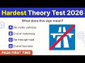 Theory Test 2026 UK | HARDEST Official DVSA Styled Questions (Updated!) | PASS FIRST TIME